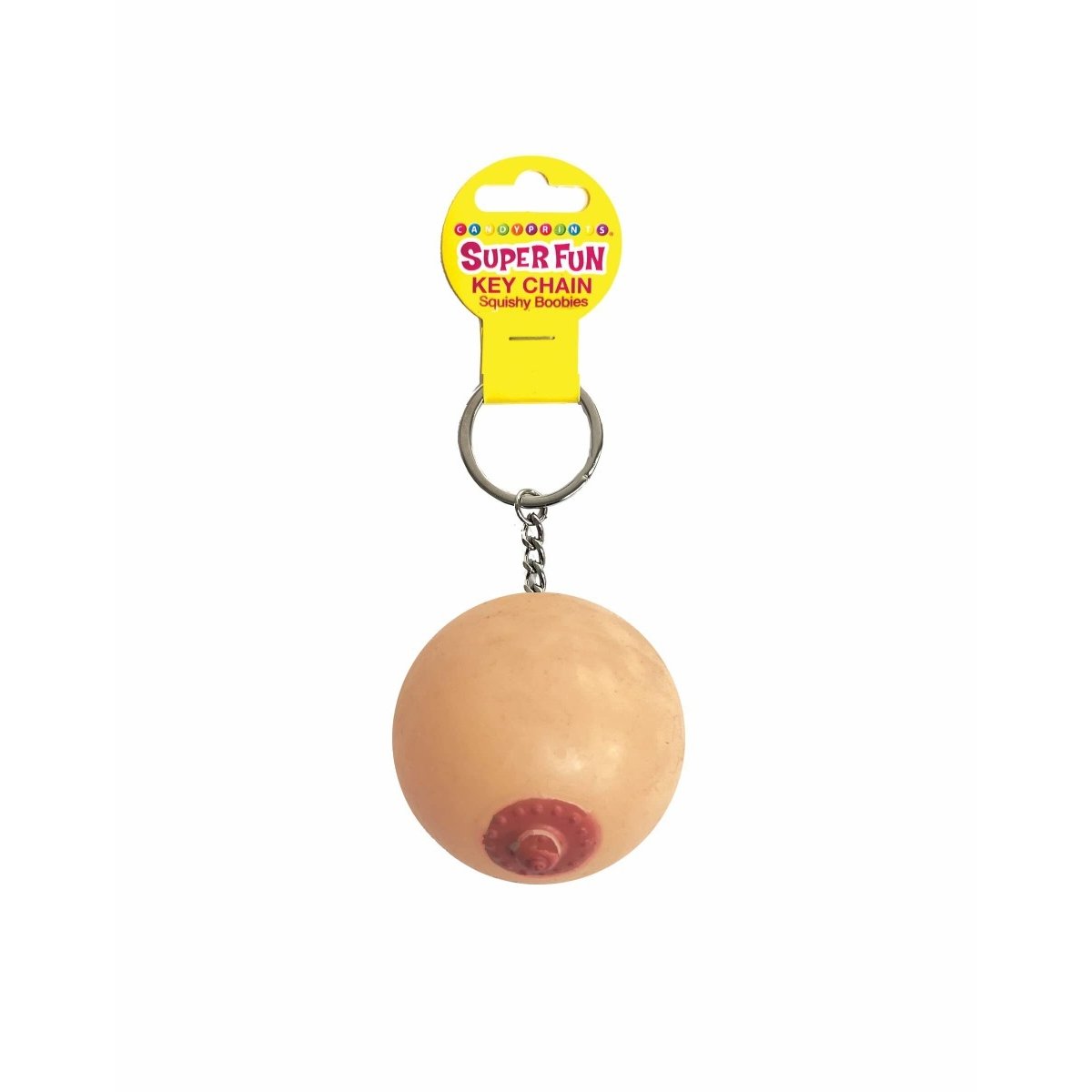 Super Fun Key Chain One Squishy Boob
