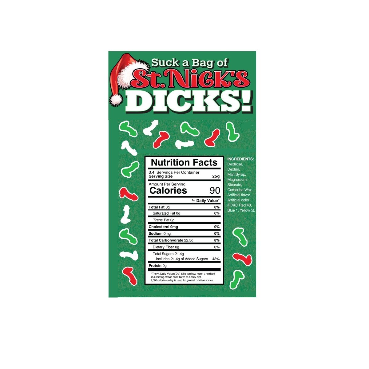 Suck A Bag Of St. Nick's Dicks 3oz Bag - Image 3