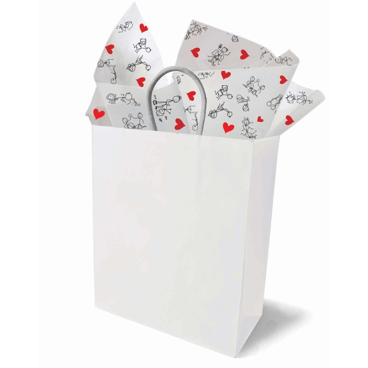 Naughty Stick Figure Tissue Paper - Image 2