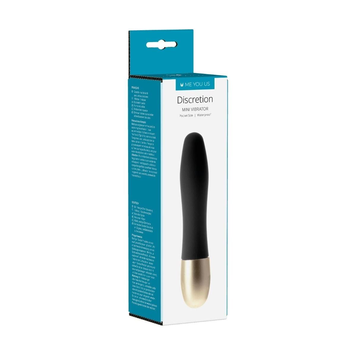 Me You Us Discretion Bullet Vibrator Black - Image 3