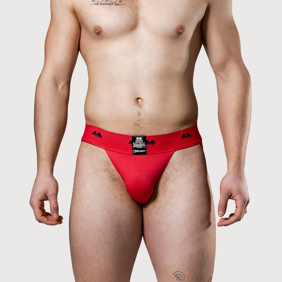 Meyer Marketing Limited Edition Jockstrap 2in Reversible Red-Black Xlarge - Image 4