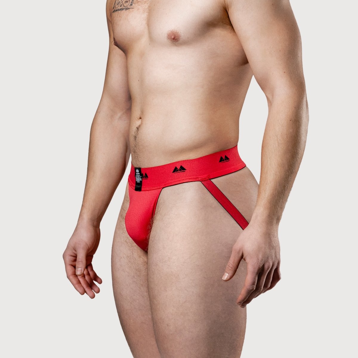 Meyer Marketing Limited Edition Jockstrap 2in Reversible Red-Black Xxlarge - Image 10