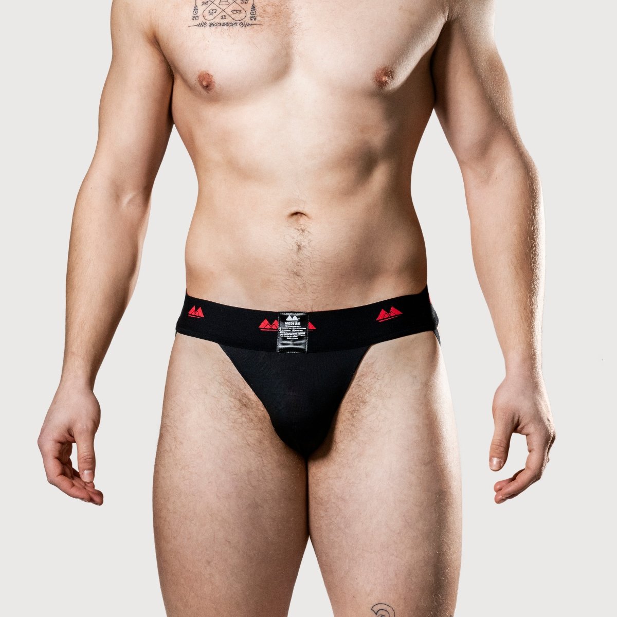 Meyer Marketing Limited Edition Jockstrap 2in Reversible Red-Black Xxlarge - Image 5