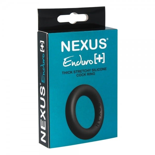 Nexus Enduro Plus Stretchy Cock Ring Black - Image 2