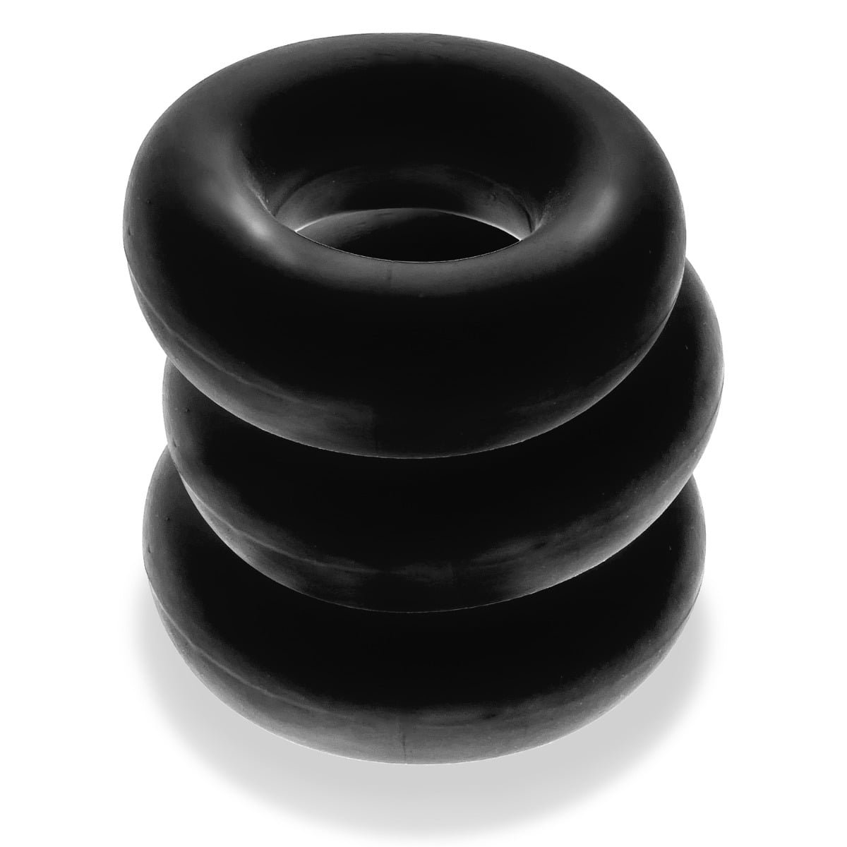 Oxballs Fat Willy 3-Pack Jumbo Cockrings Black - Image 3