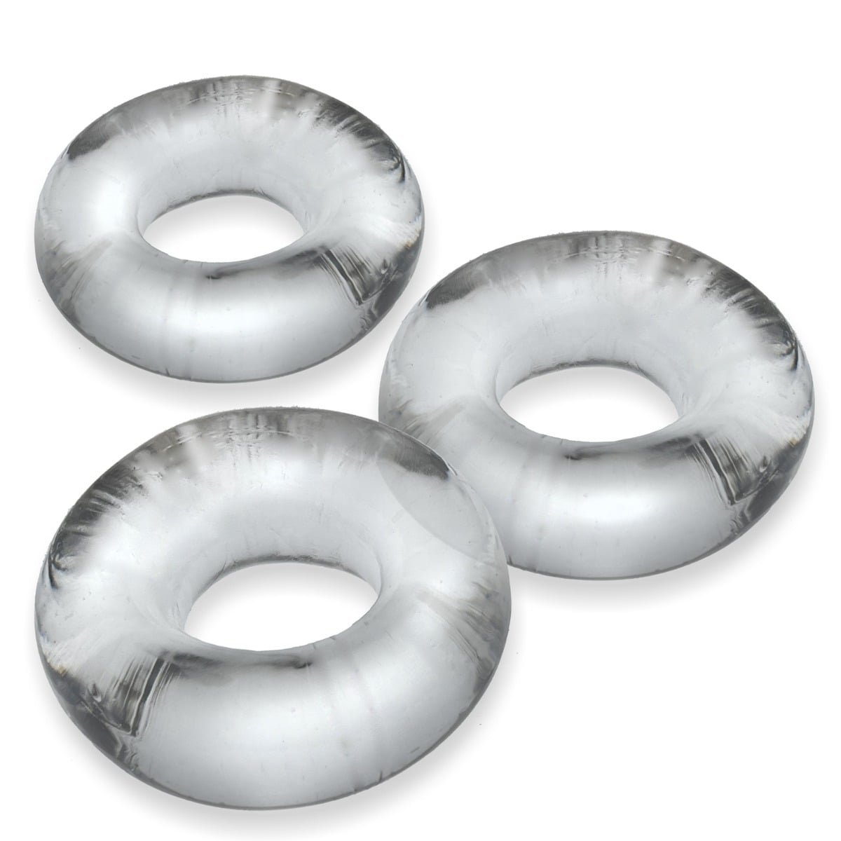 Oxballs Fat Willy 3-Pack Jumbo Cockrings Clear - Image 5