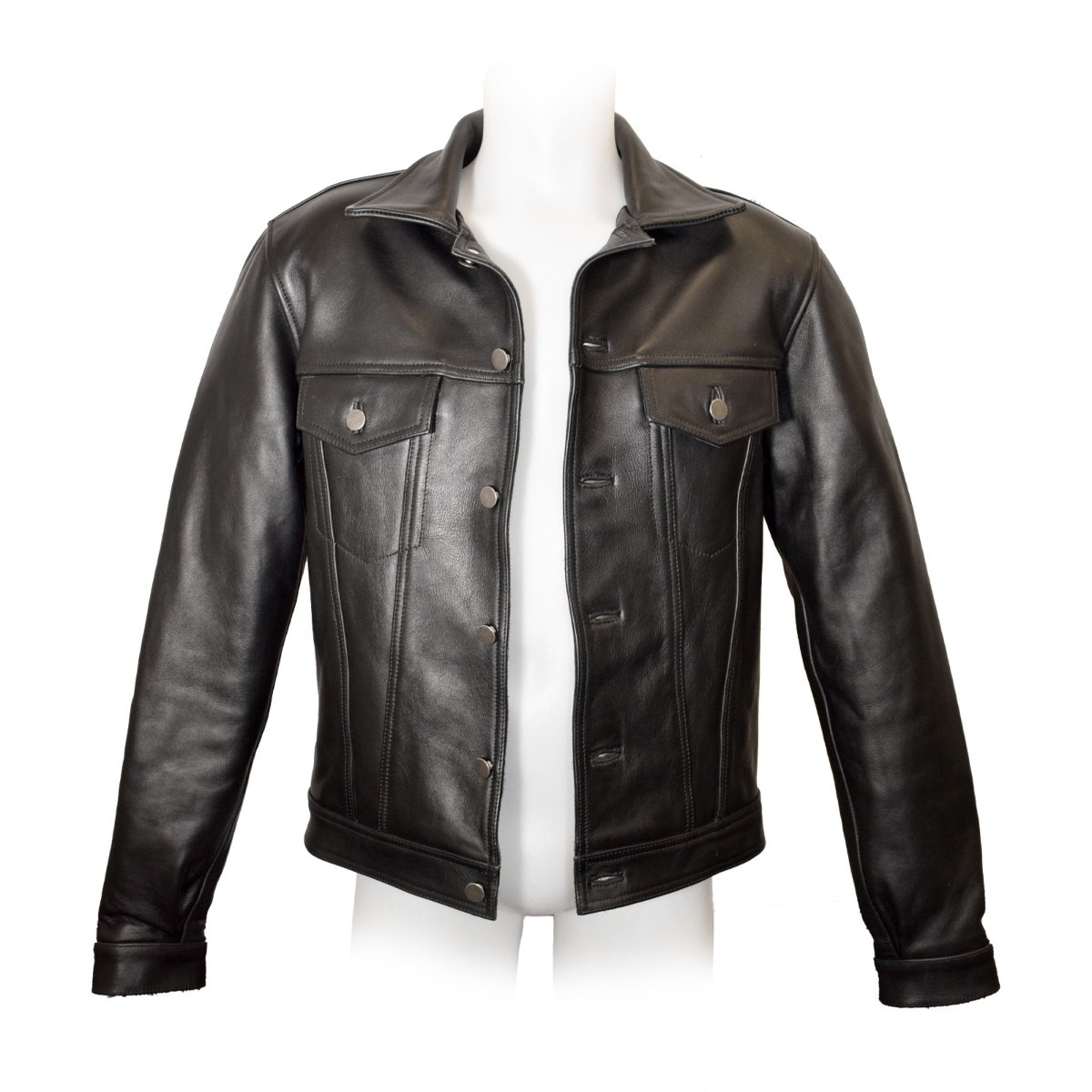Prowler RED Leather Truker Jacket Extra Large - Image 4