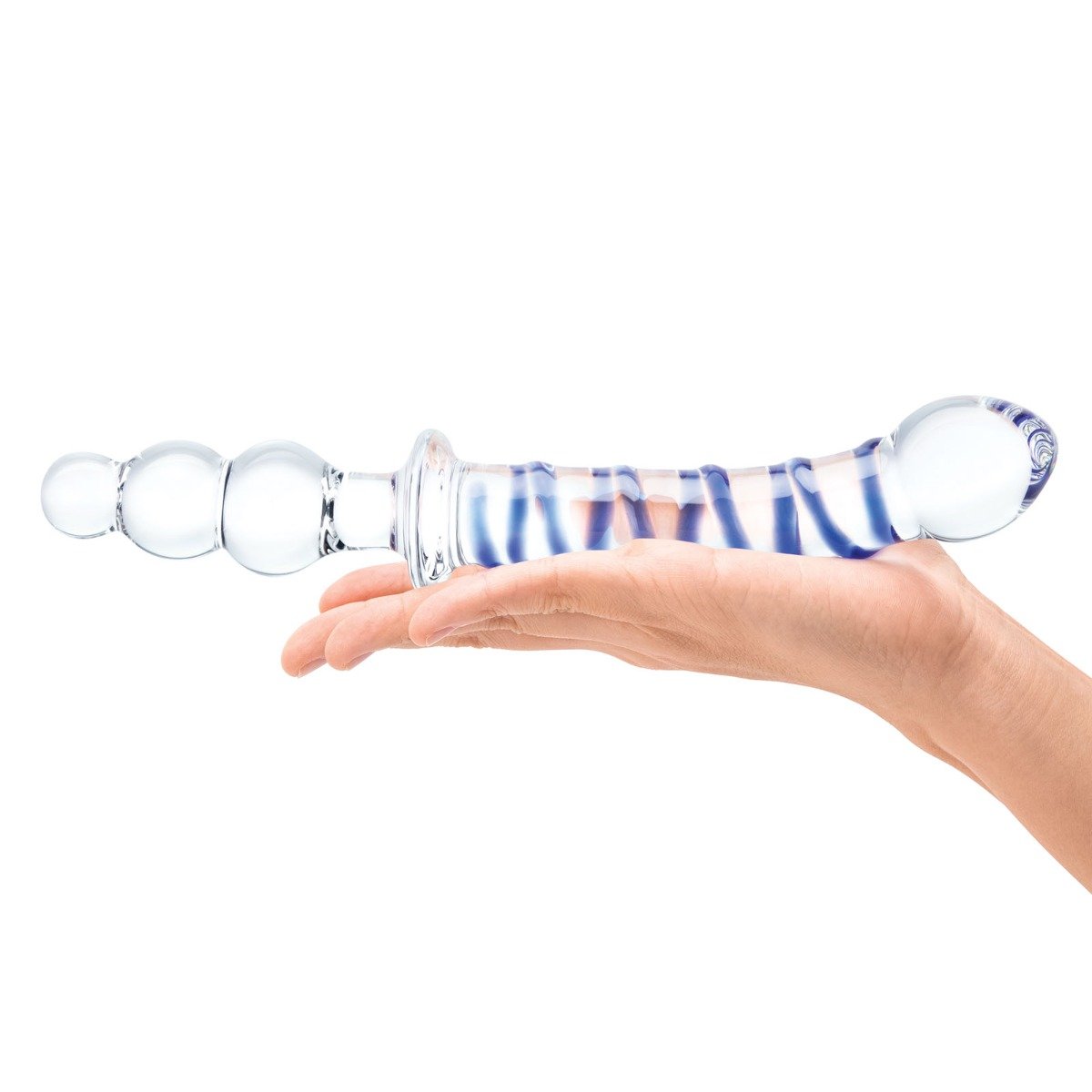 Glas 10inch Twister Dual Ended Dildo - Image 5