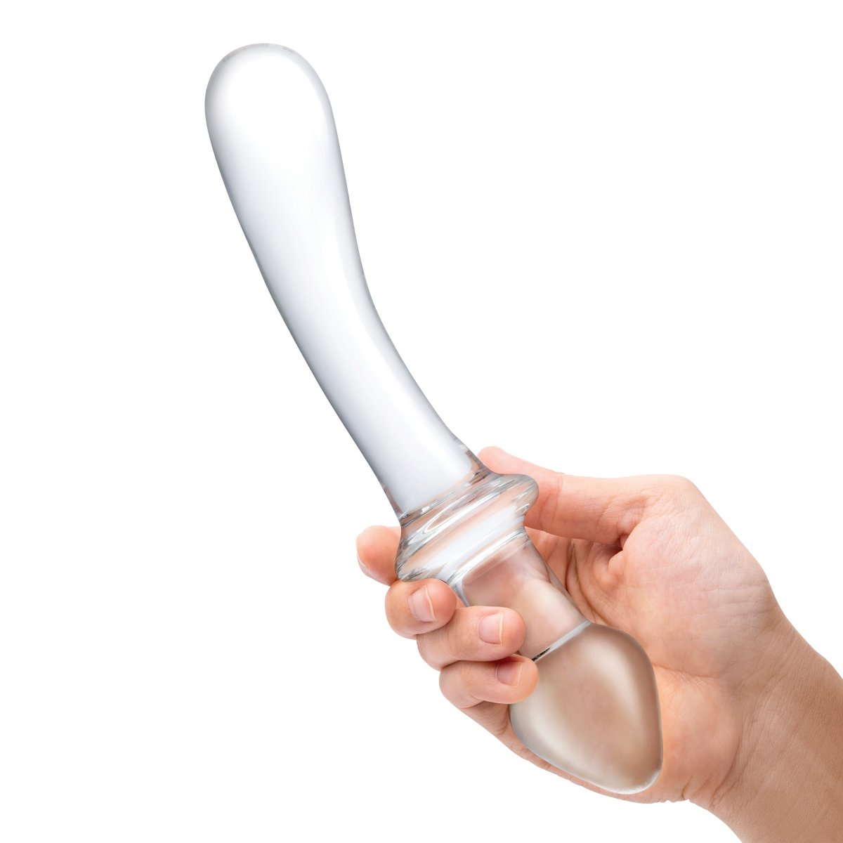Glas 9inch Classic Curved Dual Ended Dildo - Image 6