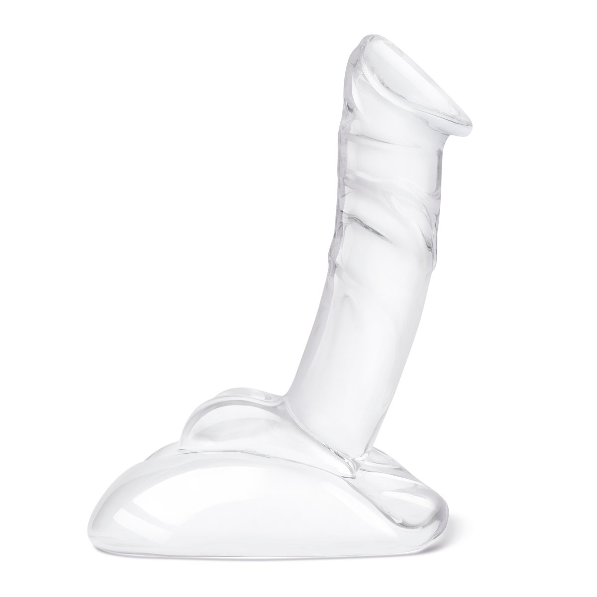 Glas 7.5inch Rideable Standing Glass Cock With Stability Base - Image 3