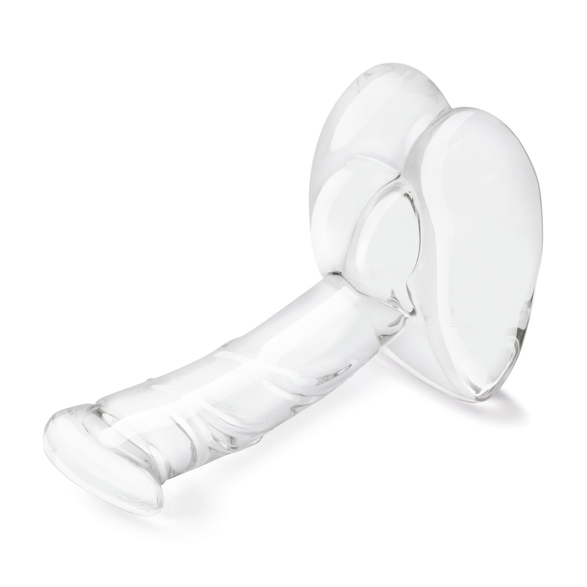 Glas 7.5inch Rideable Standing Glass Cock With Stability Base - Image 4