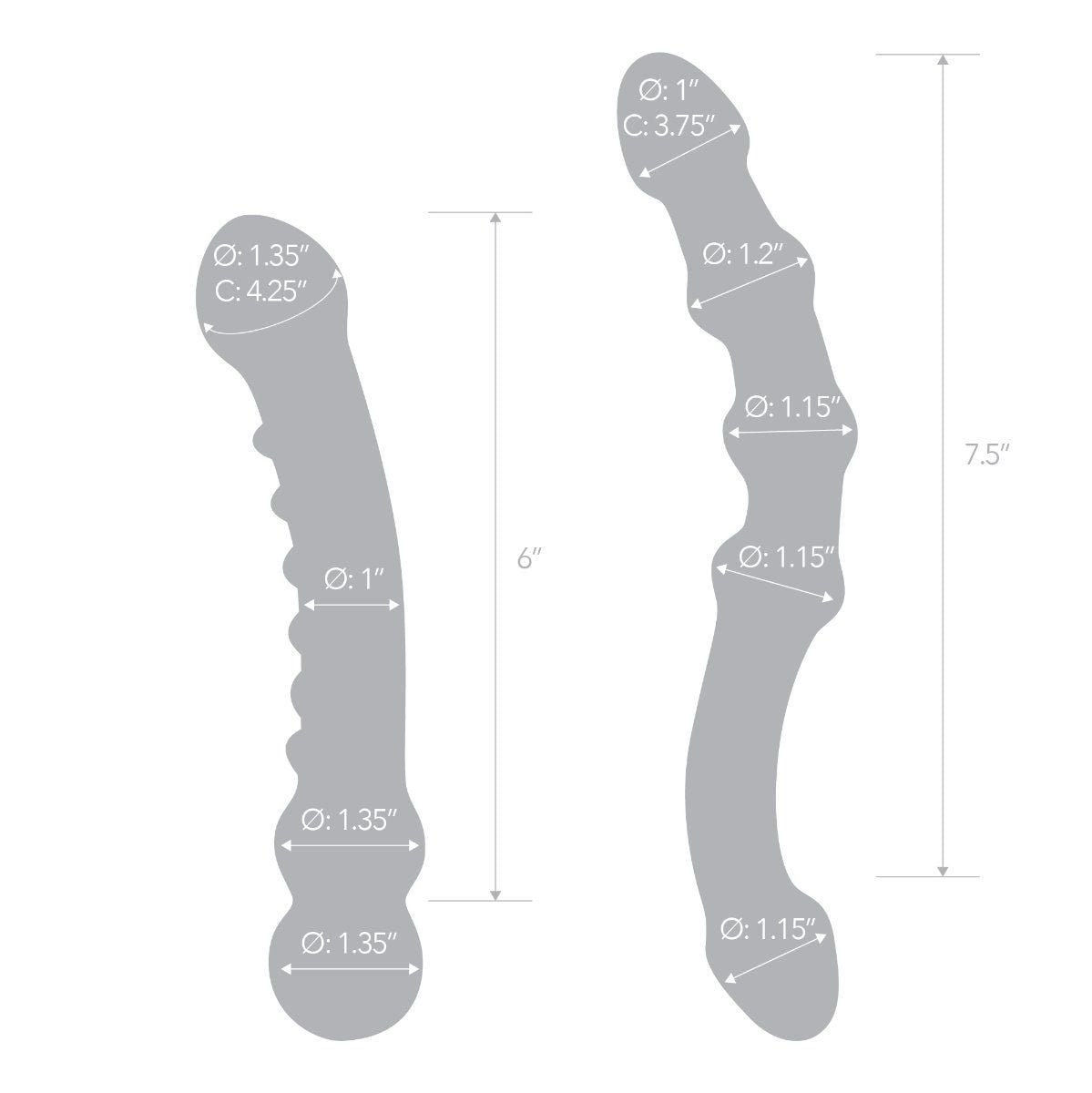 Glas Double Pleasure Set Clear - Image 5