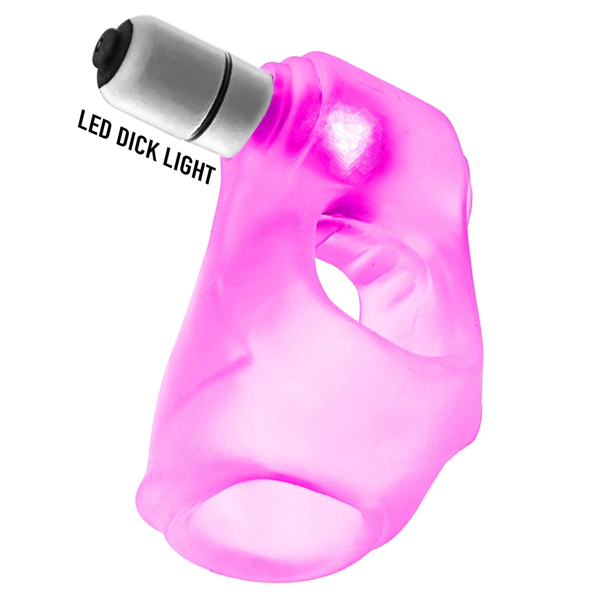 Oxballs Glowsling Cocksling LED Pink Ice - Image 4