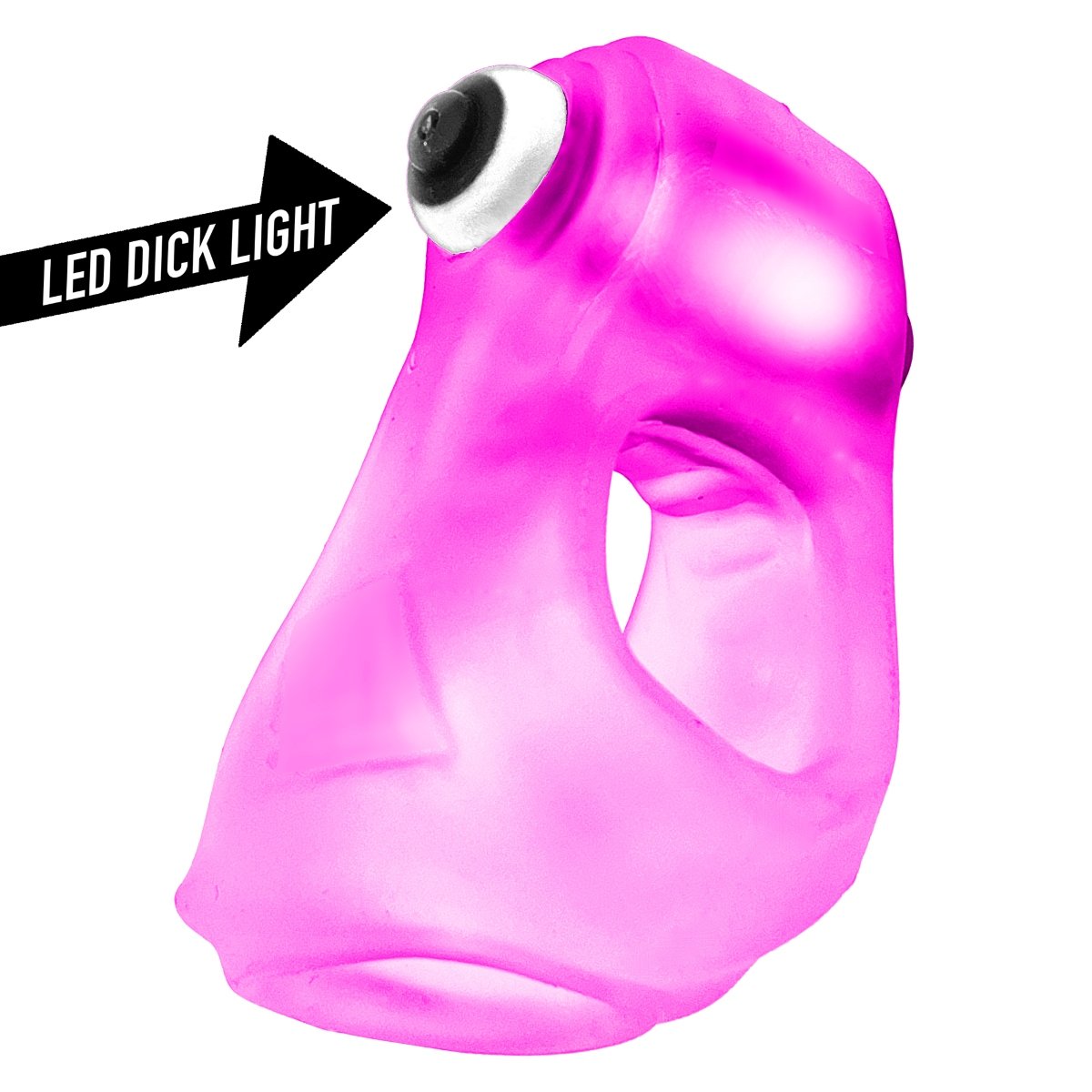 Oxballs Glowsling Cocksling LED Pink Ice - Image 5