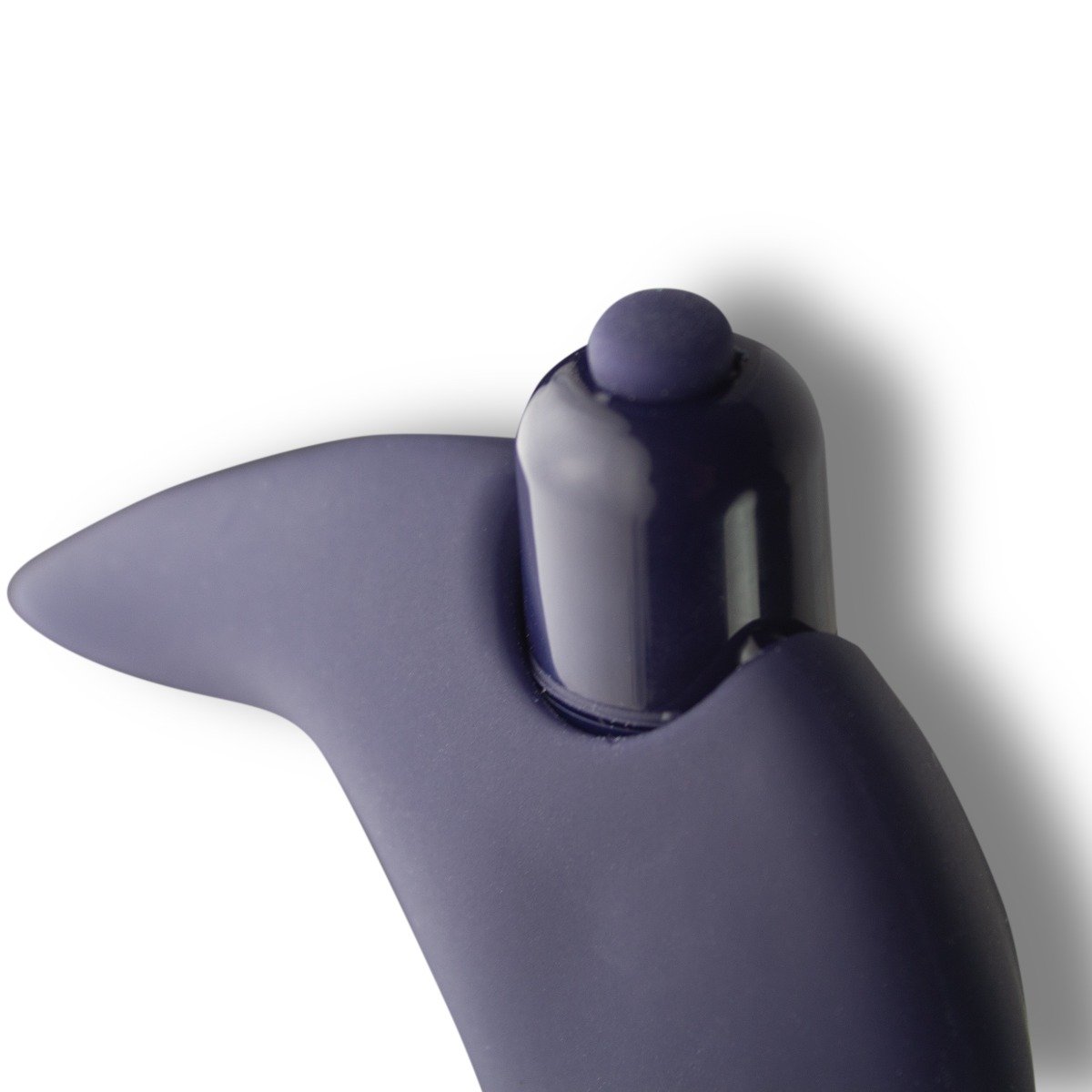 You Love Me Hold Me Vibrating Cock Ring Navy Blue - Image 3