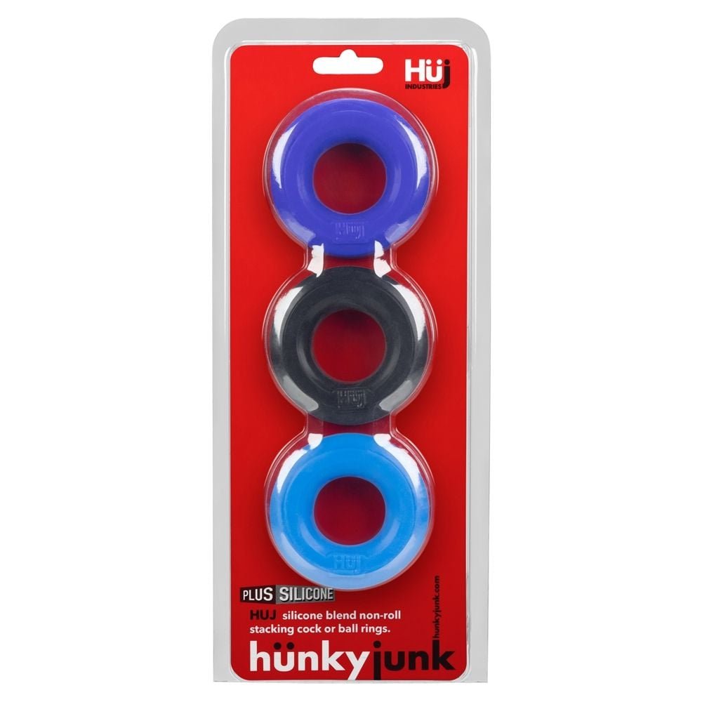Hunkyjunk HUJ3 3 Pack C Ring Multi - Image 2