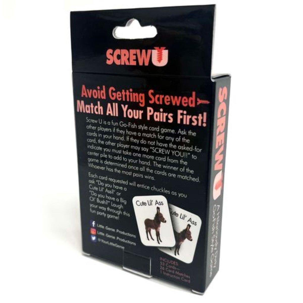 Little Genie Screw You Party Card Game - Image 3
