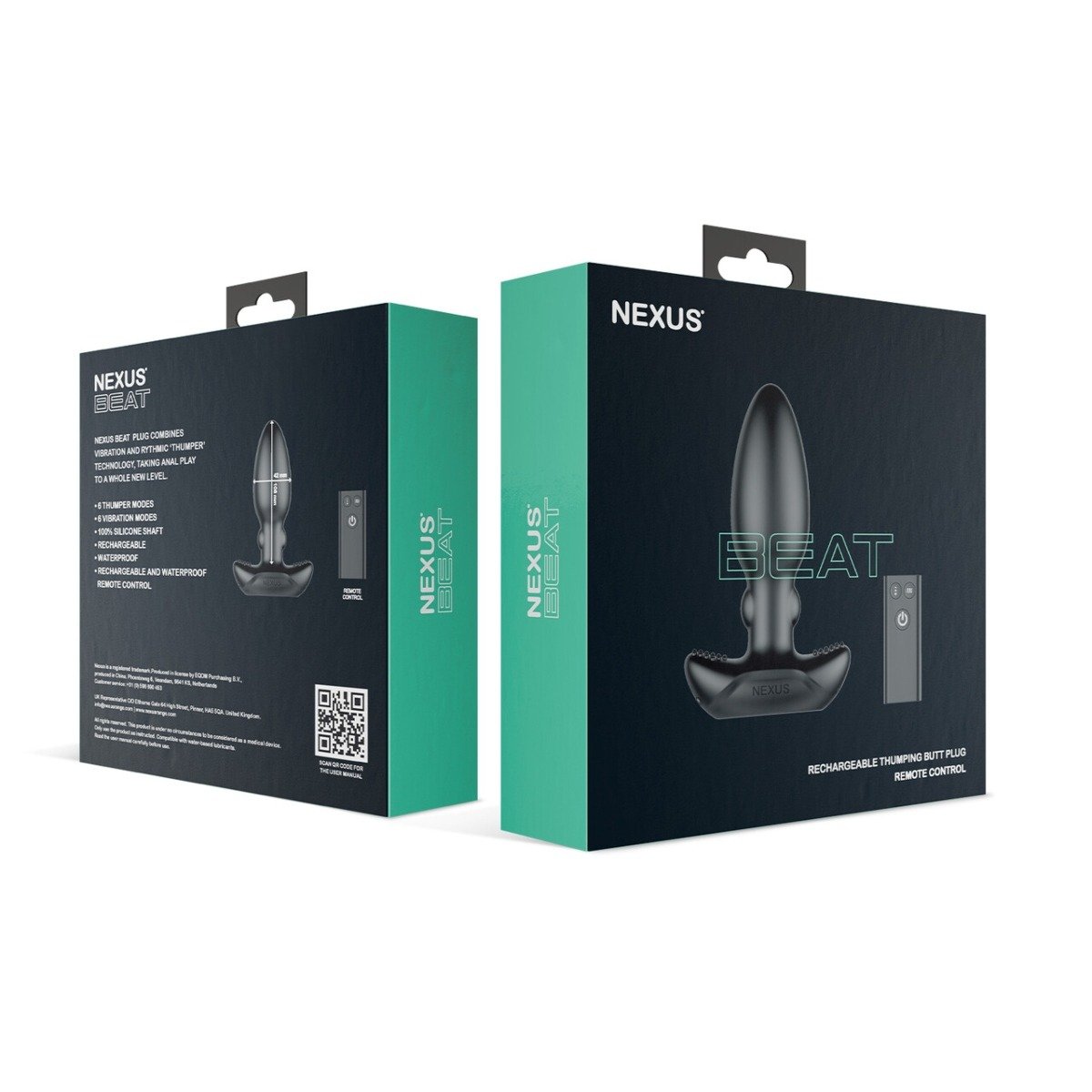 Nexus Beat Thumping Vibrating Butt Plug - Image 2