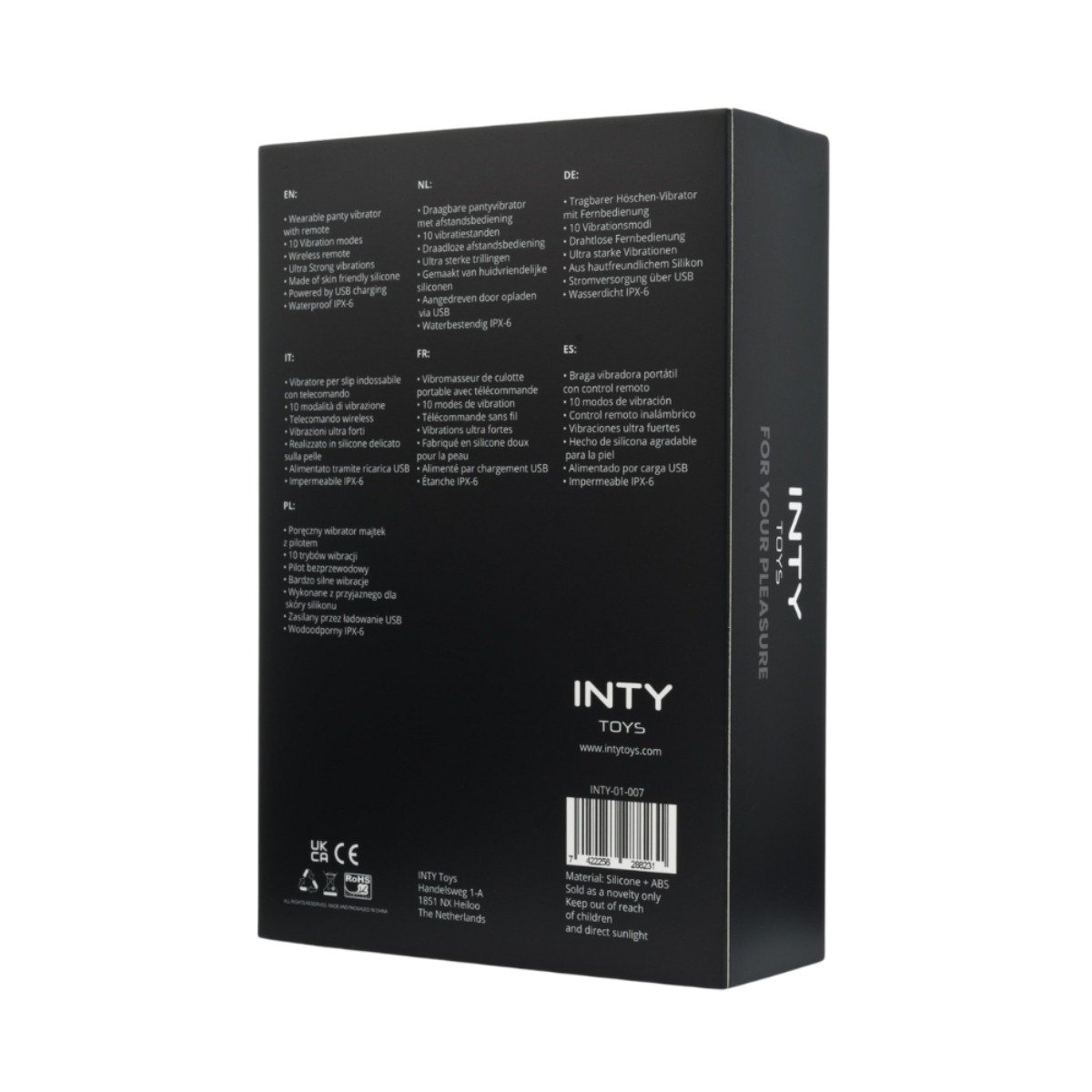 INTY Toys Ace Panty Vibrator With Remote - Image 4
