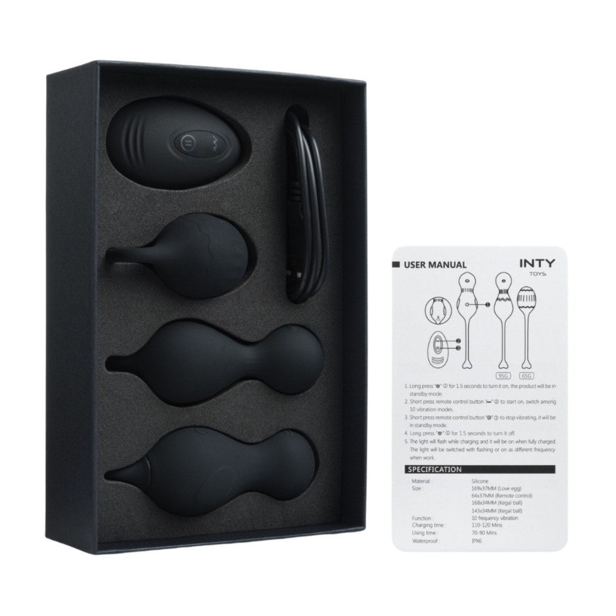 INTY Toys Blaze Vibrating Kegel Ball Set - Image 3