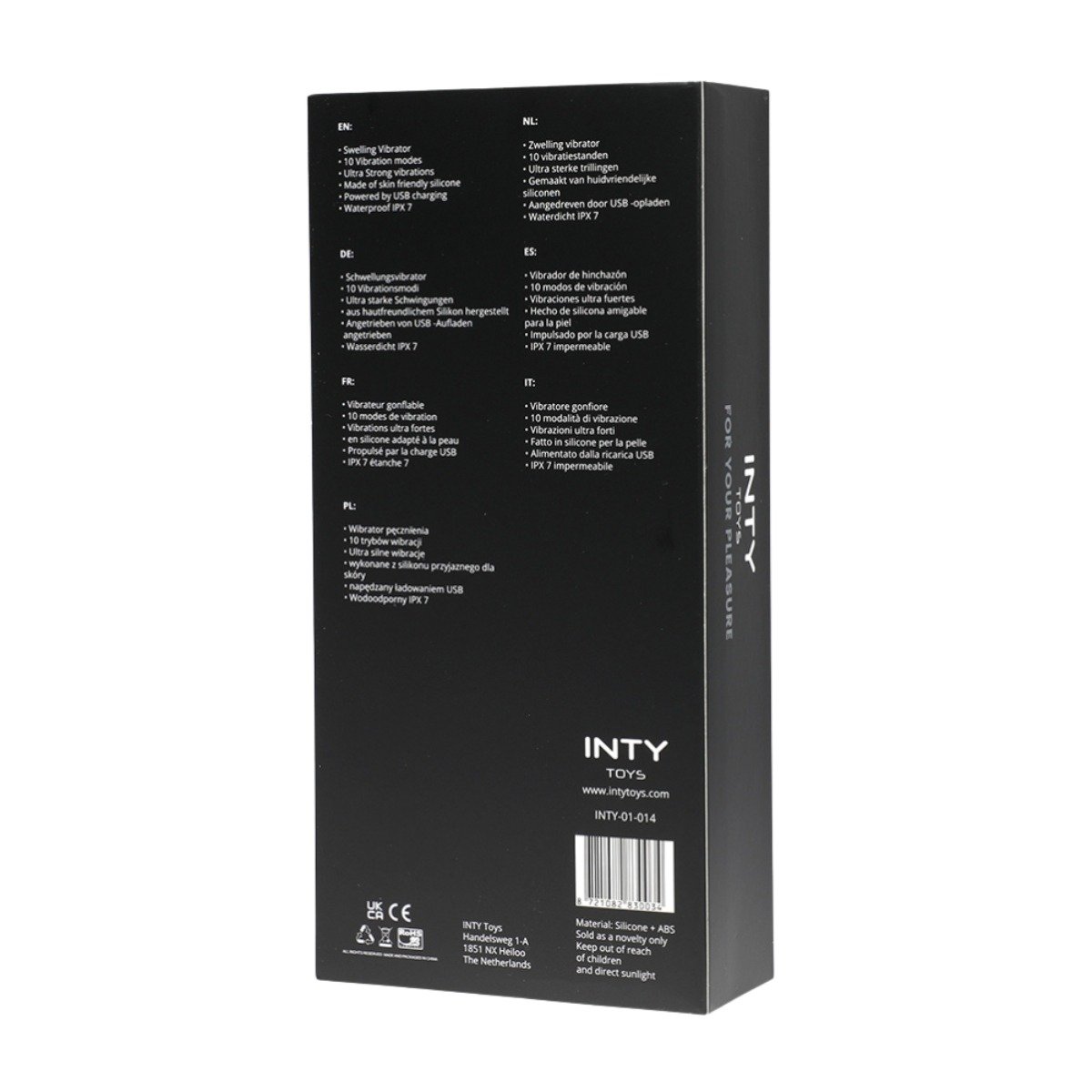 INTY Toys Wave Swelling Vibrator - Image 4