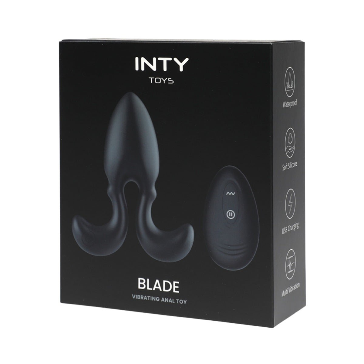 INTY Toys Blade Vibrating Anal Plug - Image 2