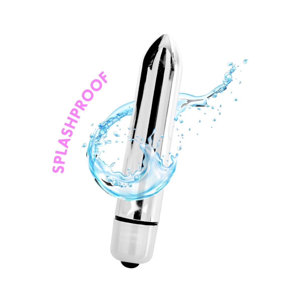 Me You Us Blossom 10 Mode Bullet Vibrator Silver - Image 2
