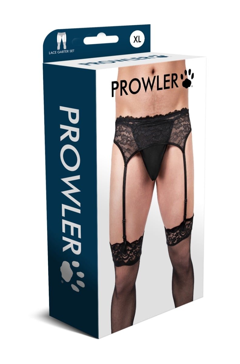 Prowler Lace Garter Set Xlarge - Image 2
