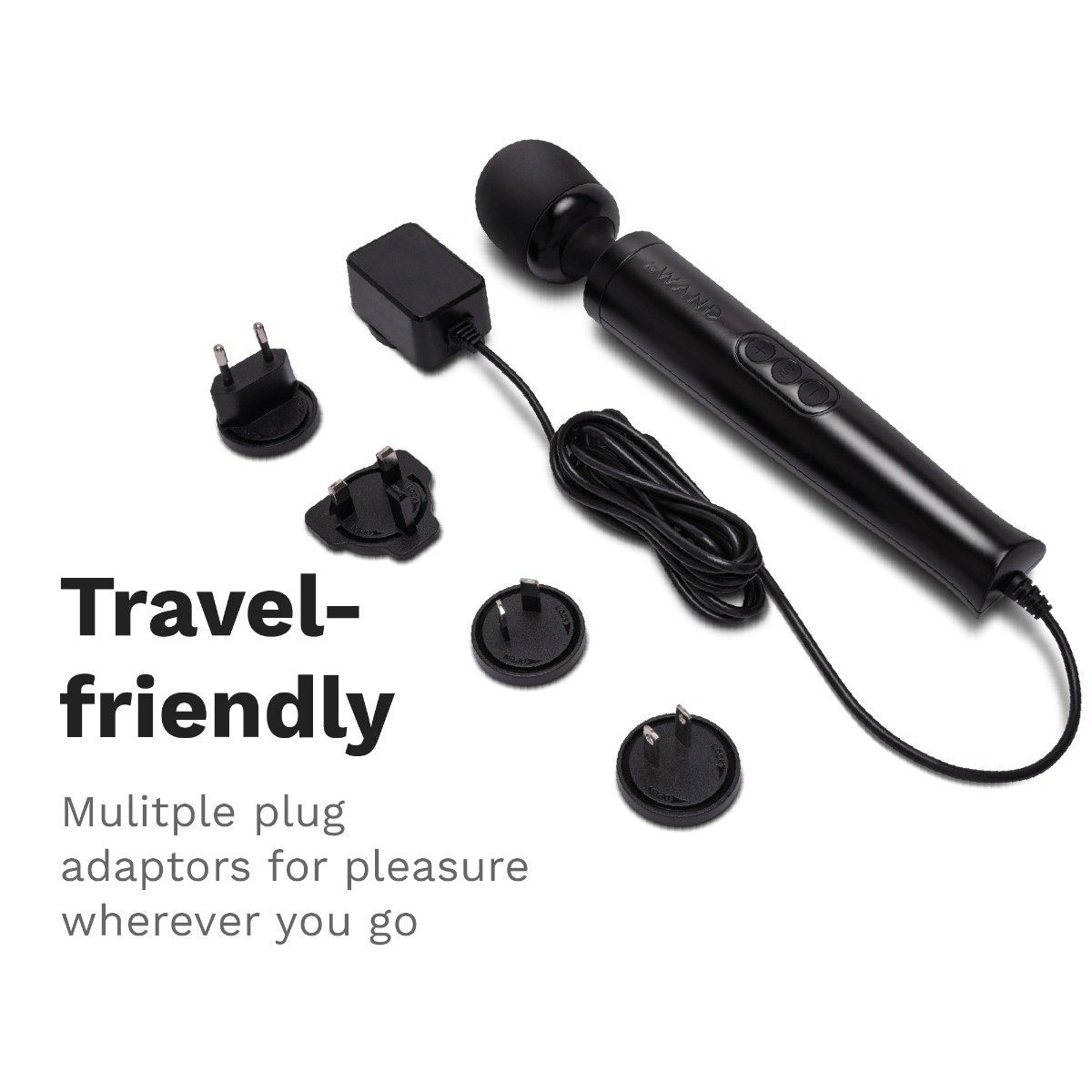 Le Wand Diecast Plug-In Massager Black - Image 7