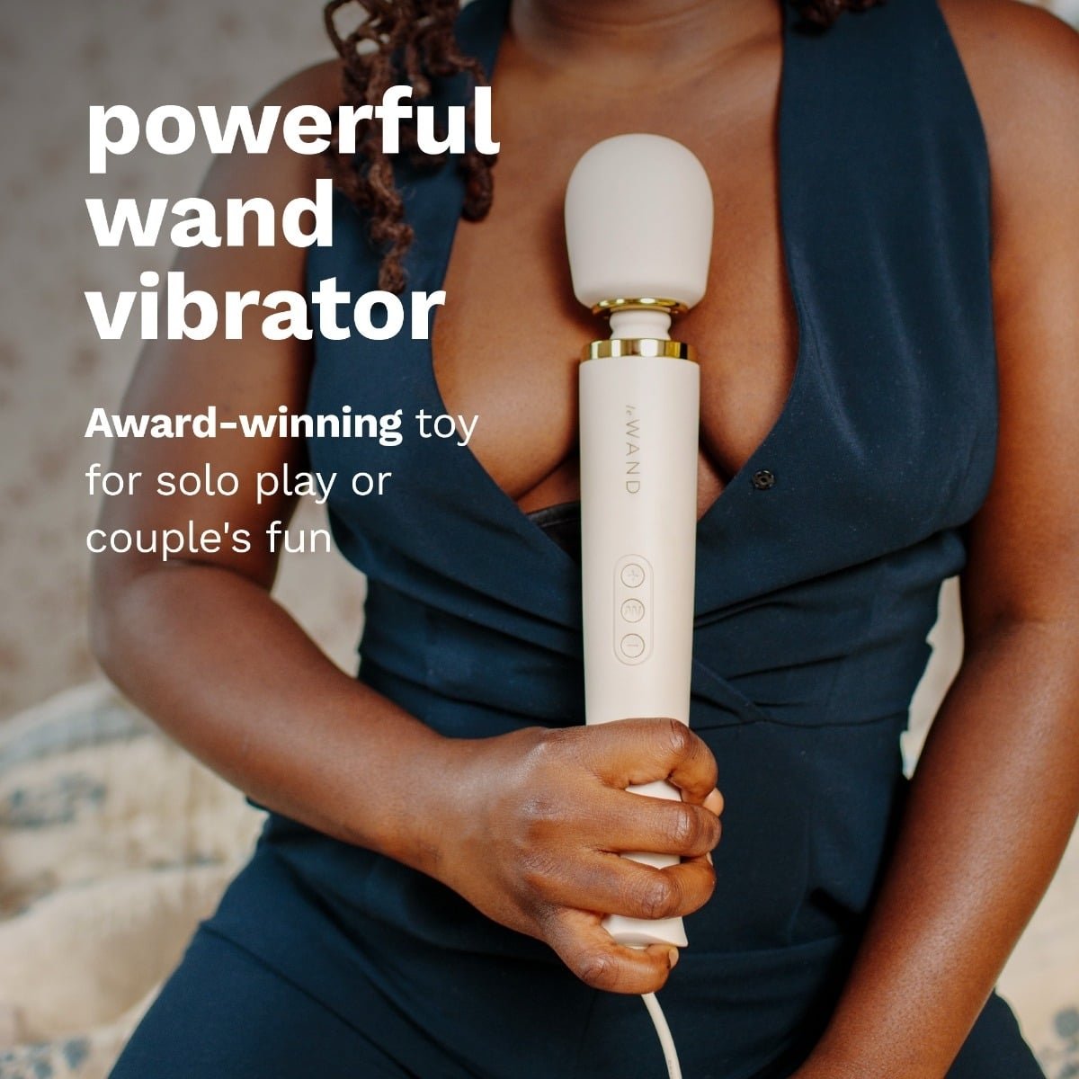 Le Wand Powerful Plug In Vibrating Massager Cream - Image 10