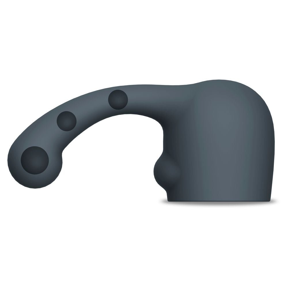 Le Wand Curve Weighted Silicone Attachment Grey - Image 3
