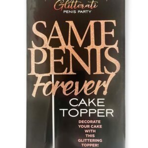 Little Genie Glitterati Same Penis Cake Topper