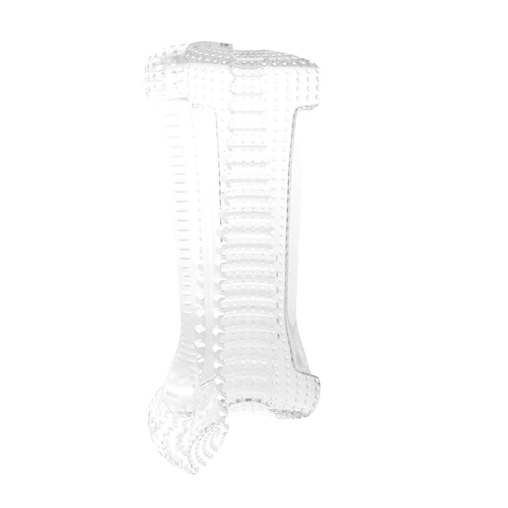 Me You Us Ripple Dual End Stroker Male Masturbator Transparent - Image 4