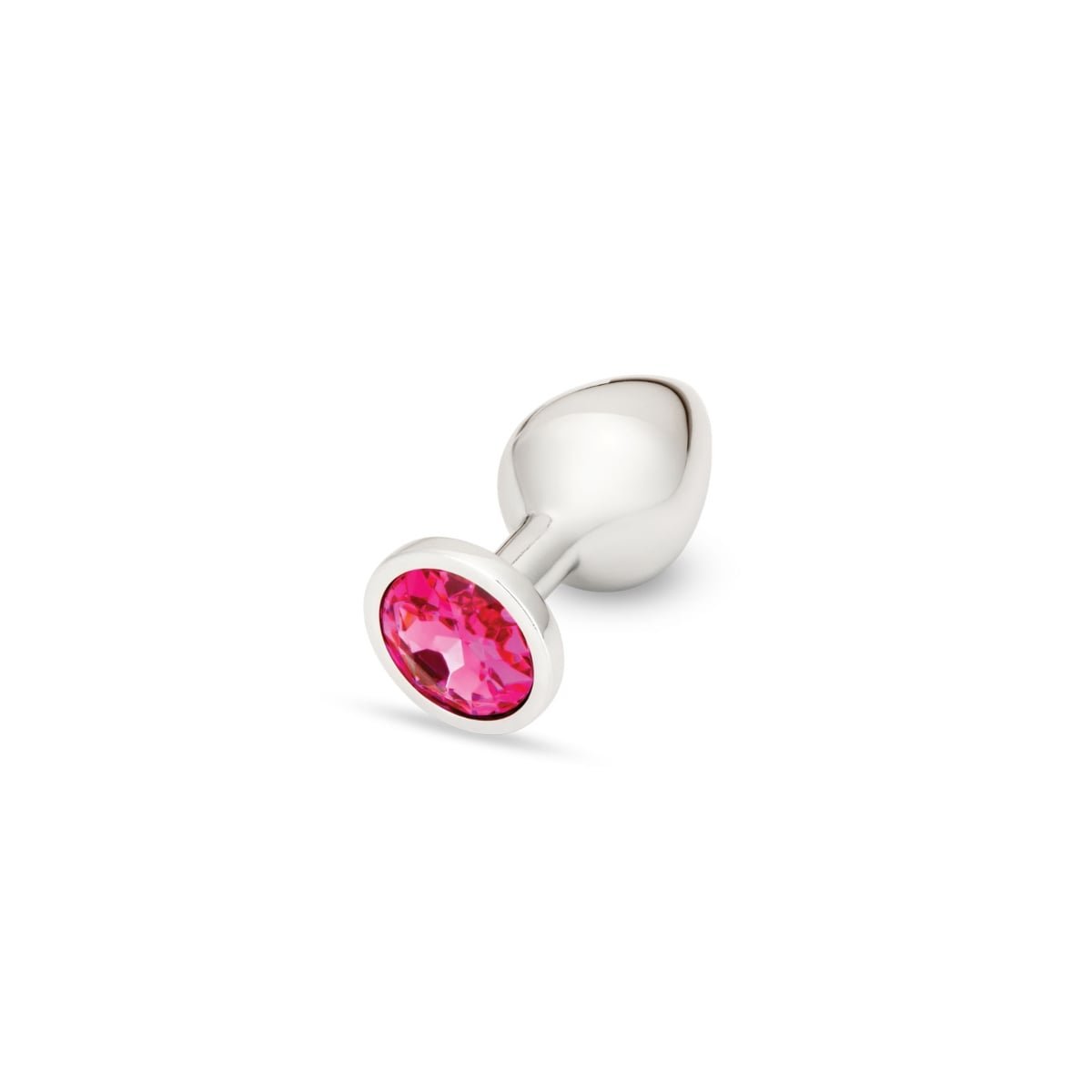 Me You Us Crystal Jewels Metal Butt Plug Pink Medium - Image 3