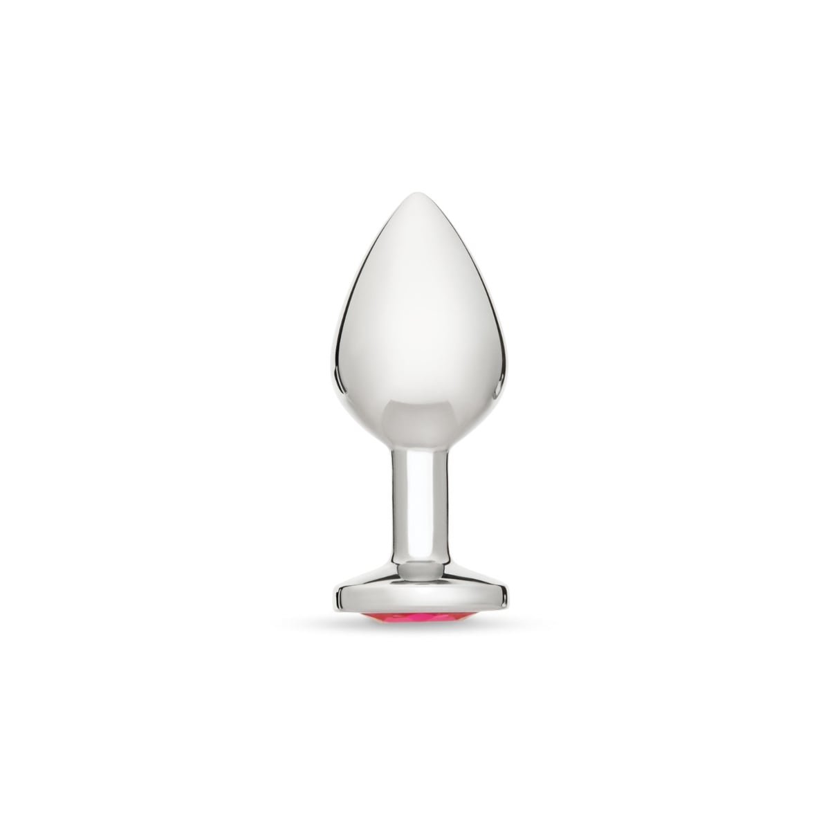 Me You Us Crystal Jewels Metal Butt Plug Pink Medium