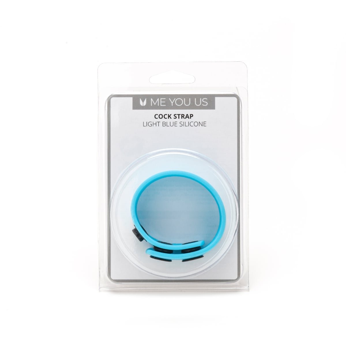 Me You Us Light Blue Silicone Cock Strap - Image 2
