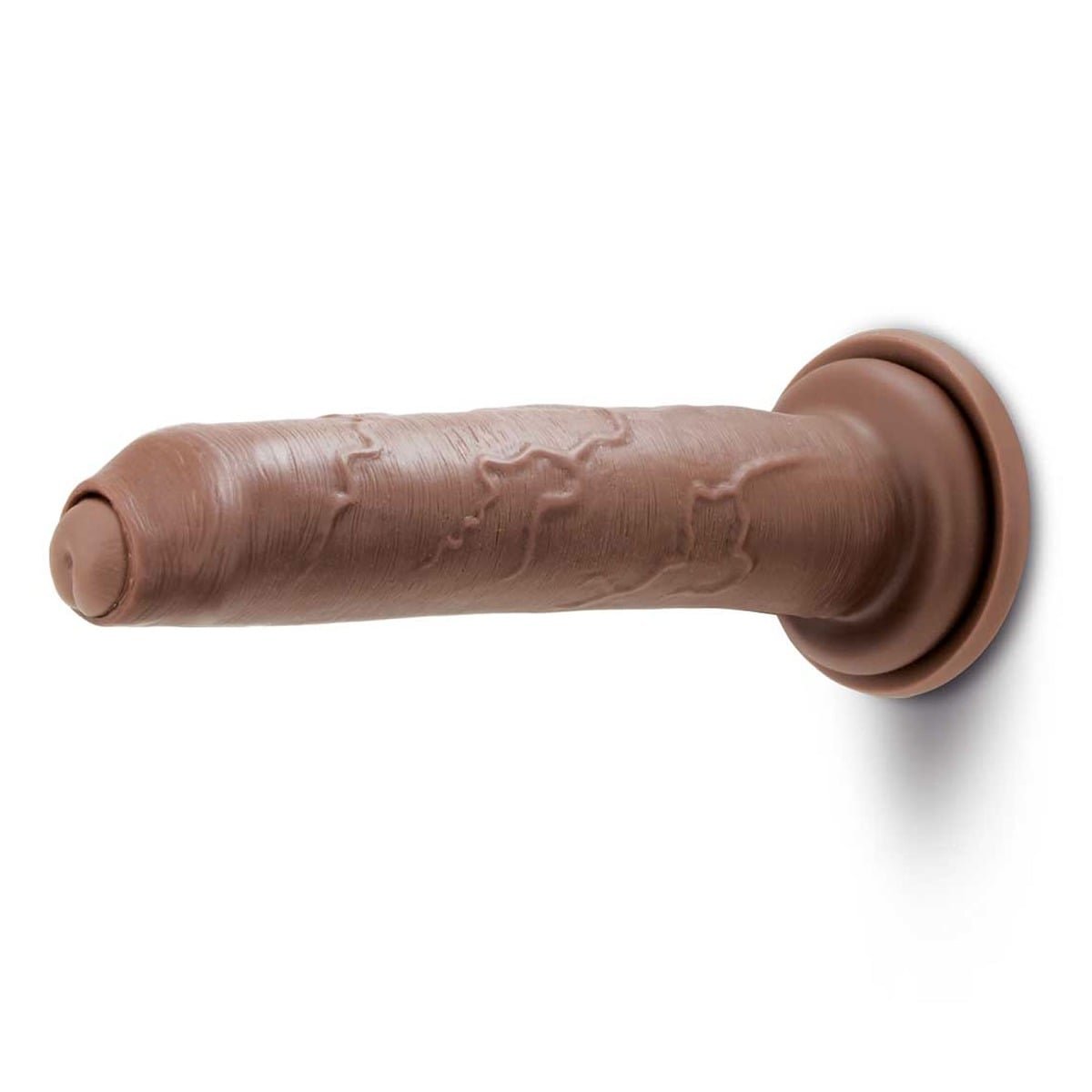 Me You Us Uncut Ultra Cock 8inch Caramel Realistic Dildo - Image 3
