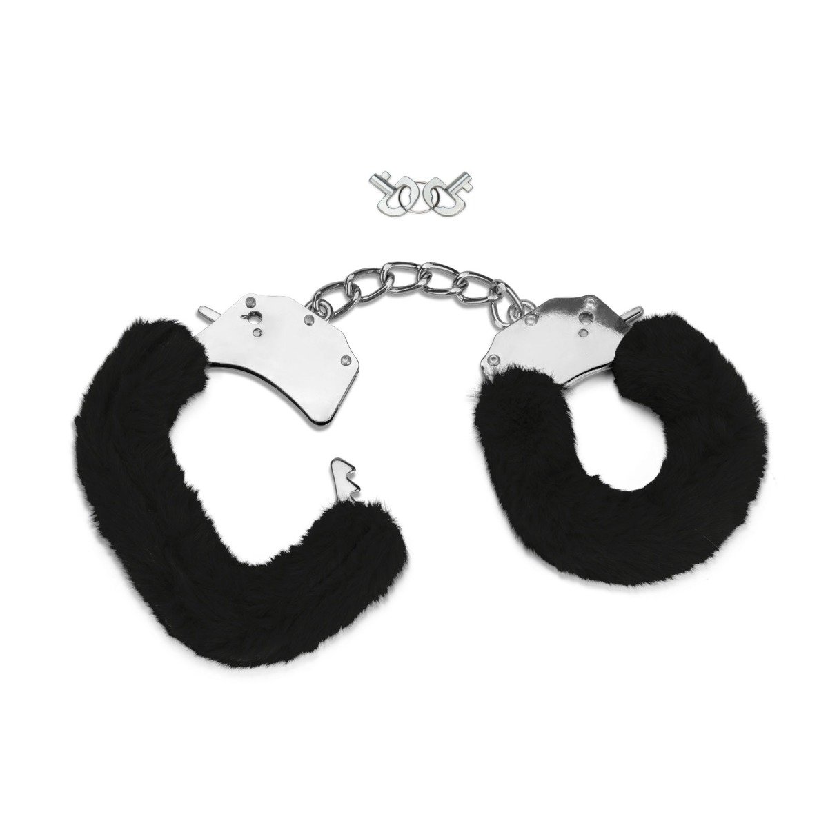 Me You Us Furry Handcuffs Black - Image 3