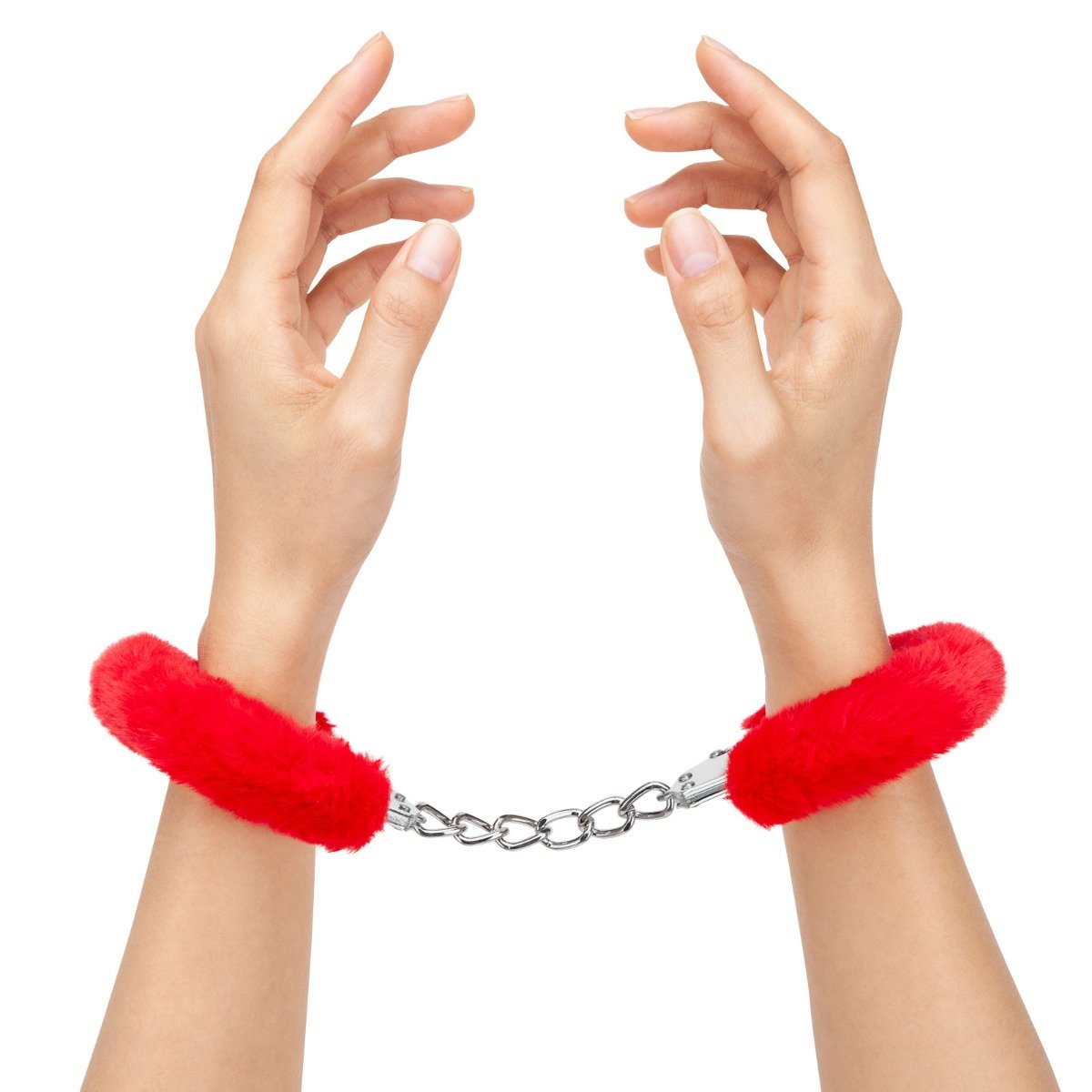 Me You Us Furry Handcuffs Red - Image 4