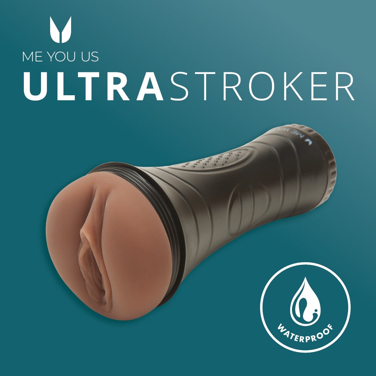 Me You Us Vagina Stroker 1 Caramel - Image 7