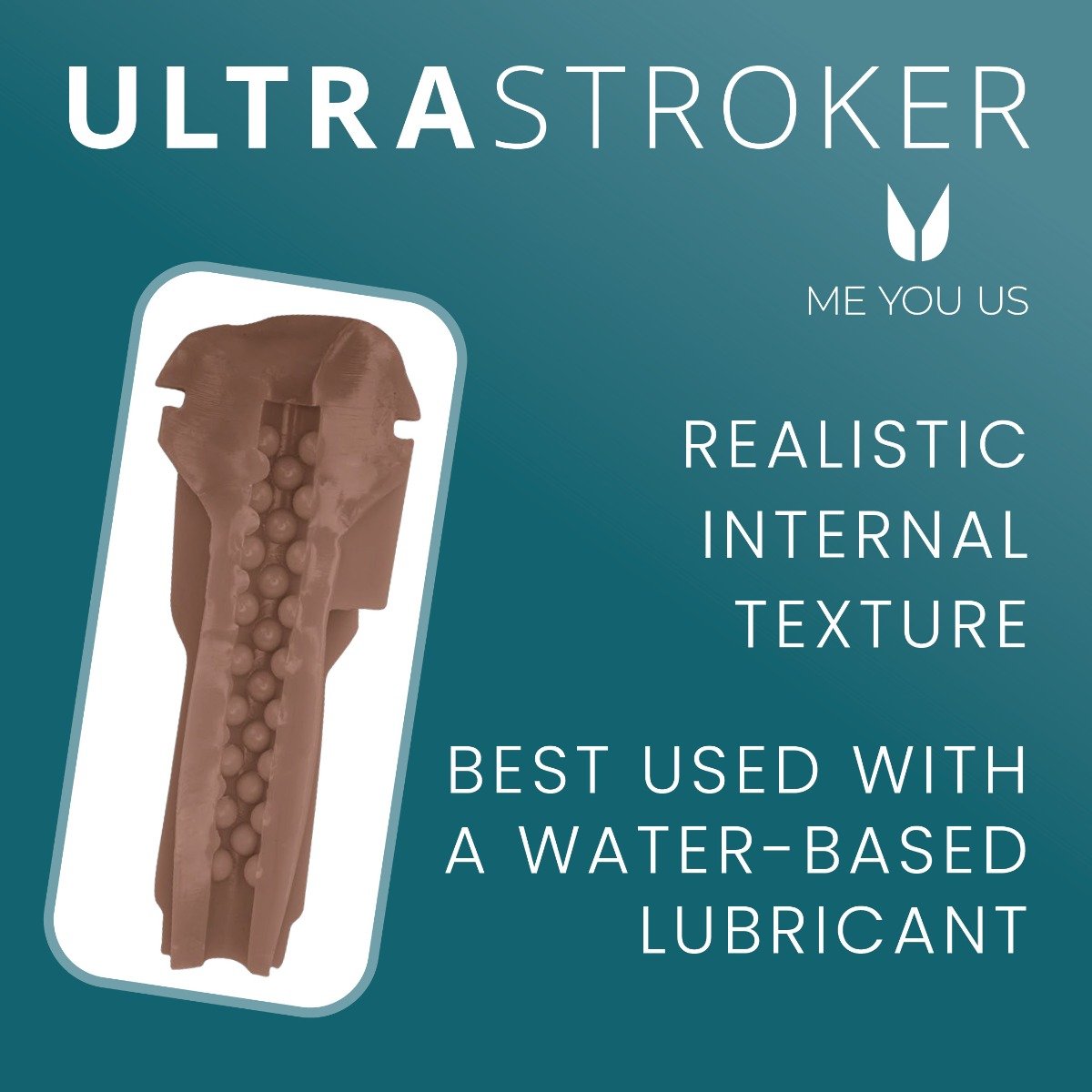 Me You Us Vagina Stroker 1 Caramel - Image 9