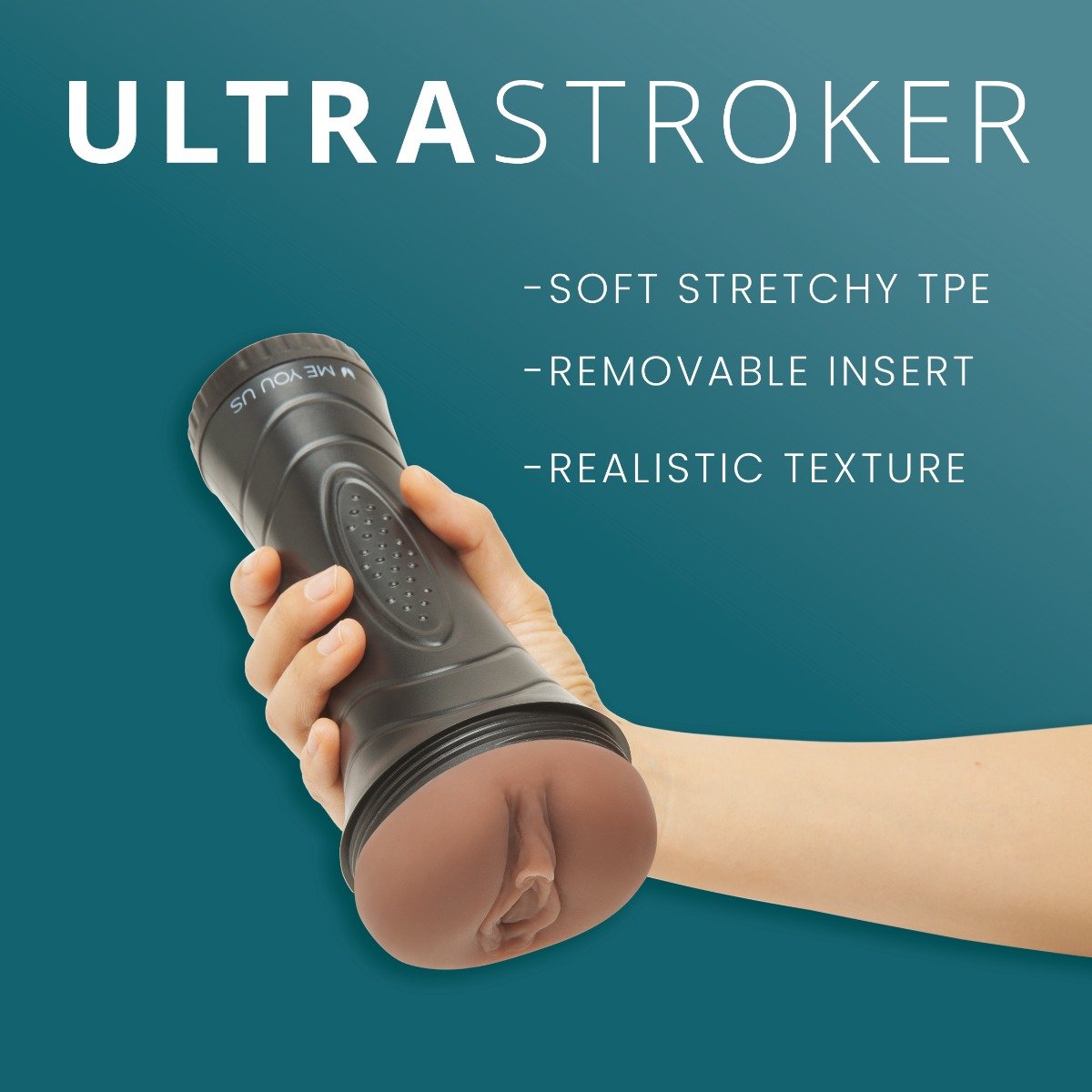 Me You Us Vagina Stroker 1 Caramel - Image 6