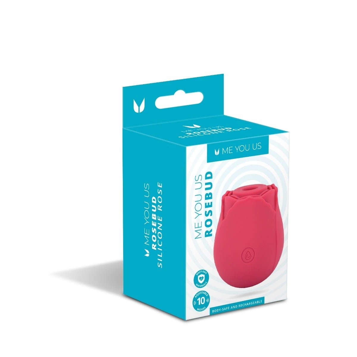 Me You Us Rosebud Silicone Sucking Vibrator Pink - Image 2