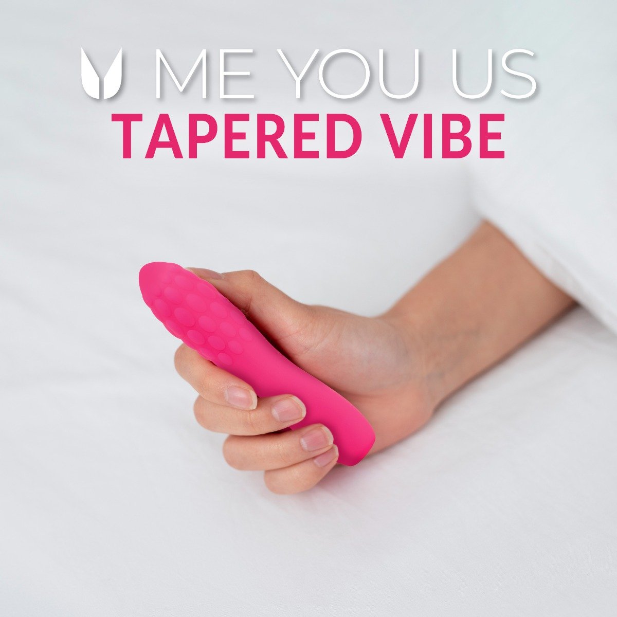 Me You Us Tapered Bullet Vibrator Hot Pink - Image 3