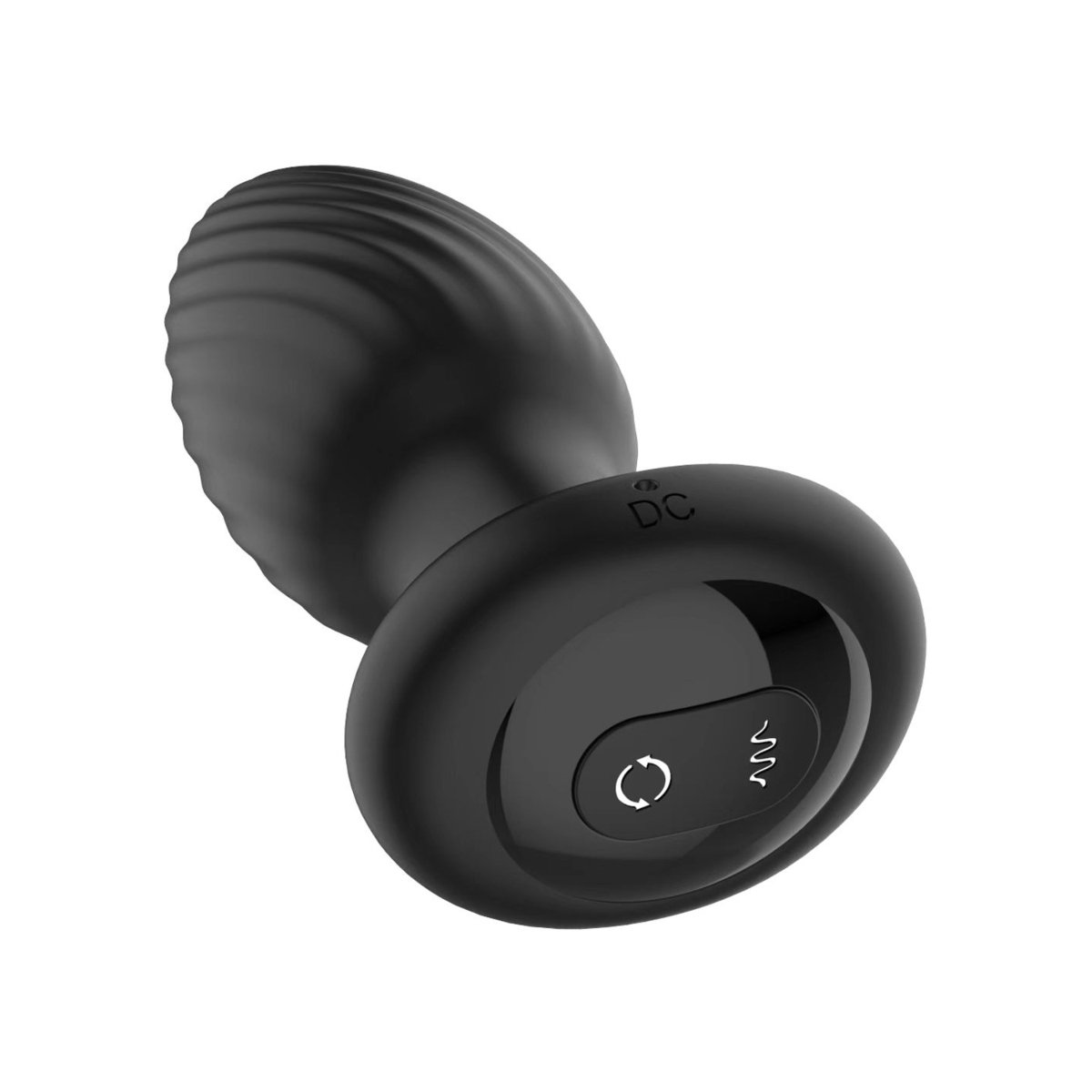 TORNADO Remote Control Rotating Butt Plug Medium - Black - Image 3