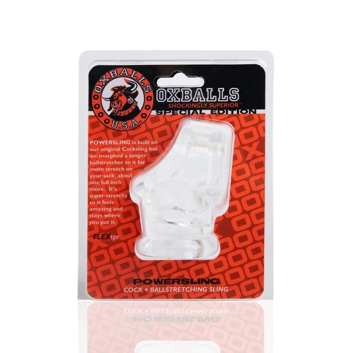 Oxballs Powerballs cocksling and ballstretcher Clear - Image 2