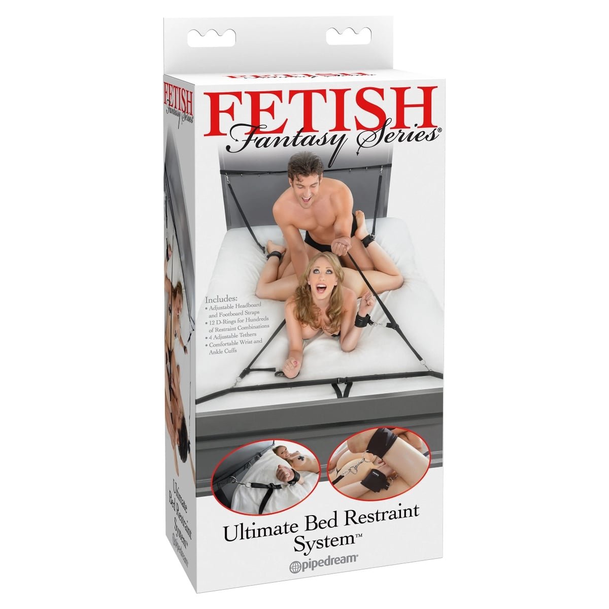 Fetish Fantasy Series Ultimate Bed Restraint System - Black - Image 2