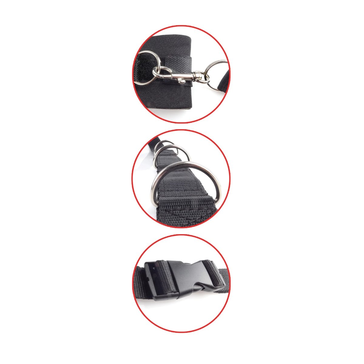 Fetish Fantasy Series Ultimate Bed Restraint System - Black - Image 3
