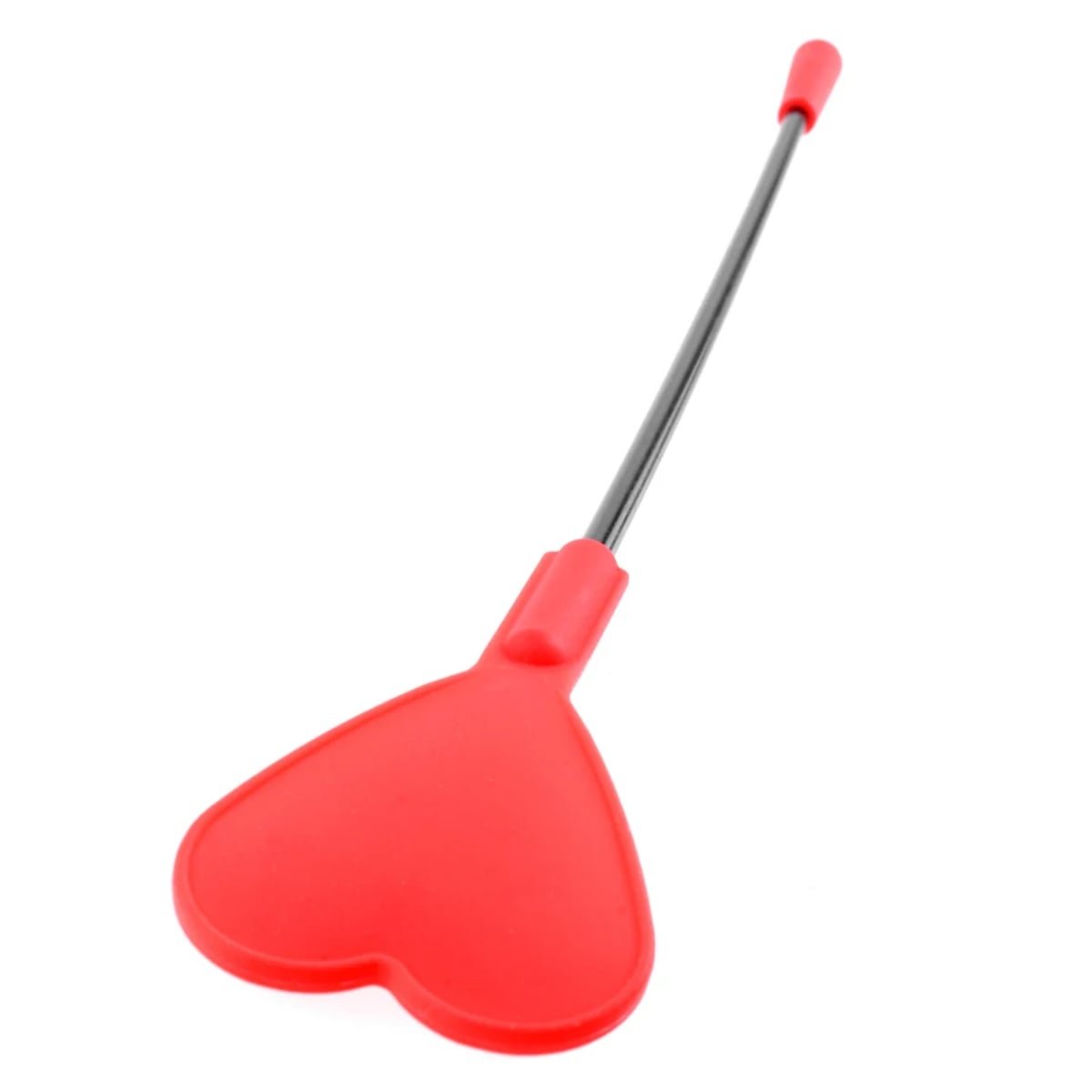Fetish Fantasy Series Silicone Heart Flapper - Red/Black - Image 2