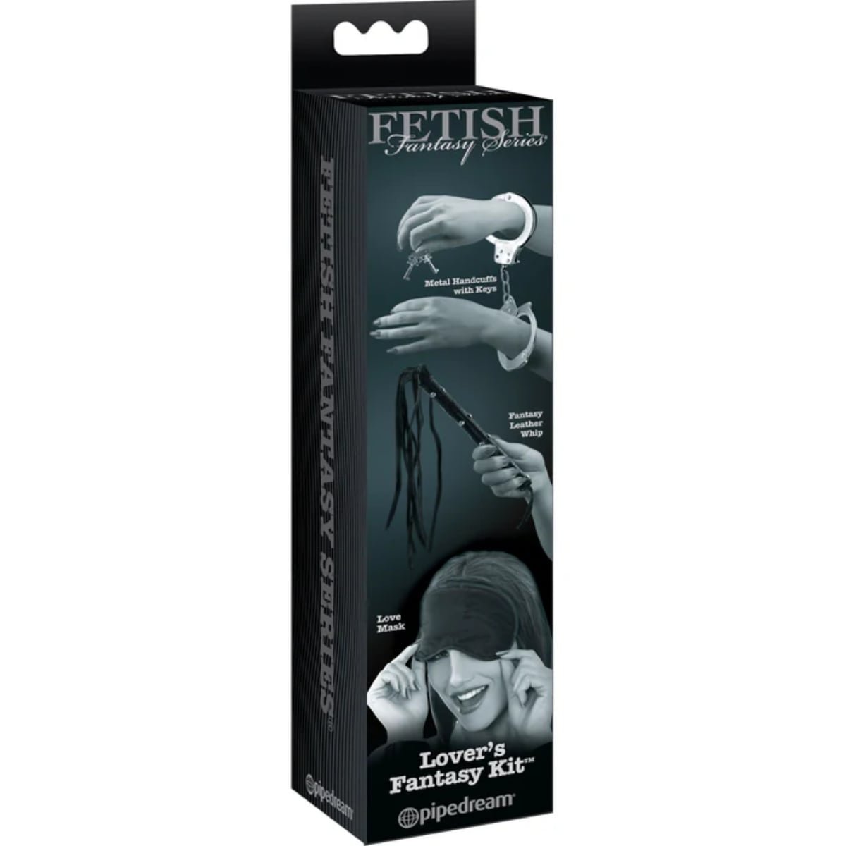 Fetish Fantasy Series Limited Edition Lover's Fantasy Kit - Blak/Silver - Image 2
